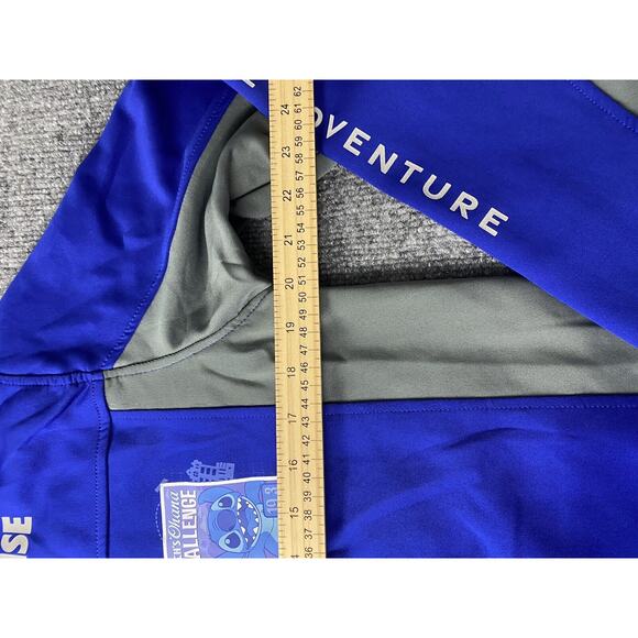 2024 runDisney Springtime Surprise‎ Track Jacket Medium Adult Stitch Tinkerbell - Picture 13 of 13